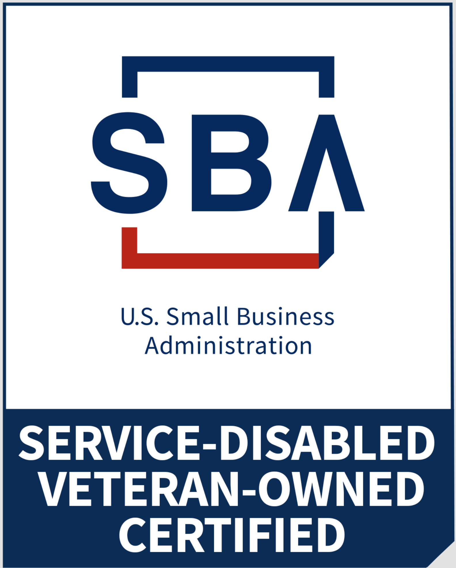 SDVOSB Certified - Service-Disabled Veteran-Owned Small Business